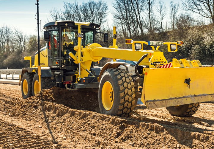 Trelleborg Products Solutions Construction Motor Grader