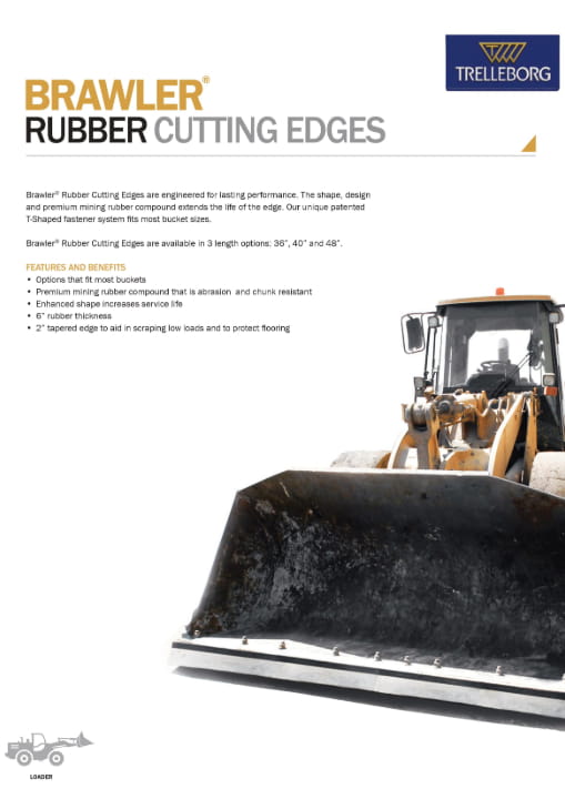 Brawler Rubber Cutting Edges cover